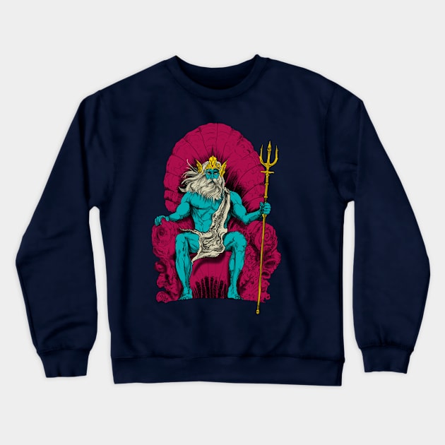 Neptuno Crewneck Sweatshirt by MauriBarroso